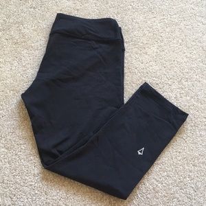 Cropped Black Leggings